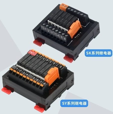 Relay Module 4 Channel - Модуль реле SK/SY, усилитель PLC, на