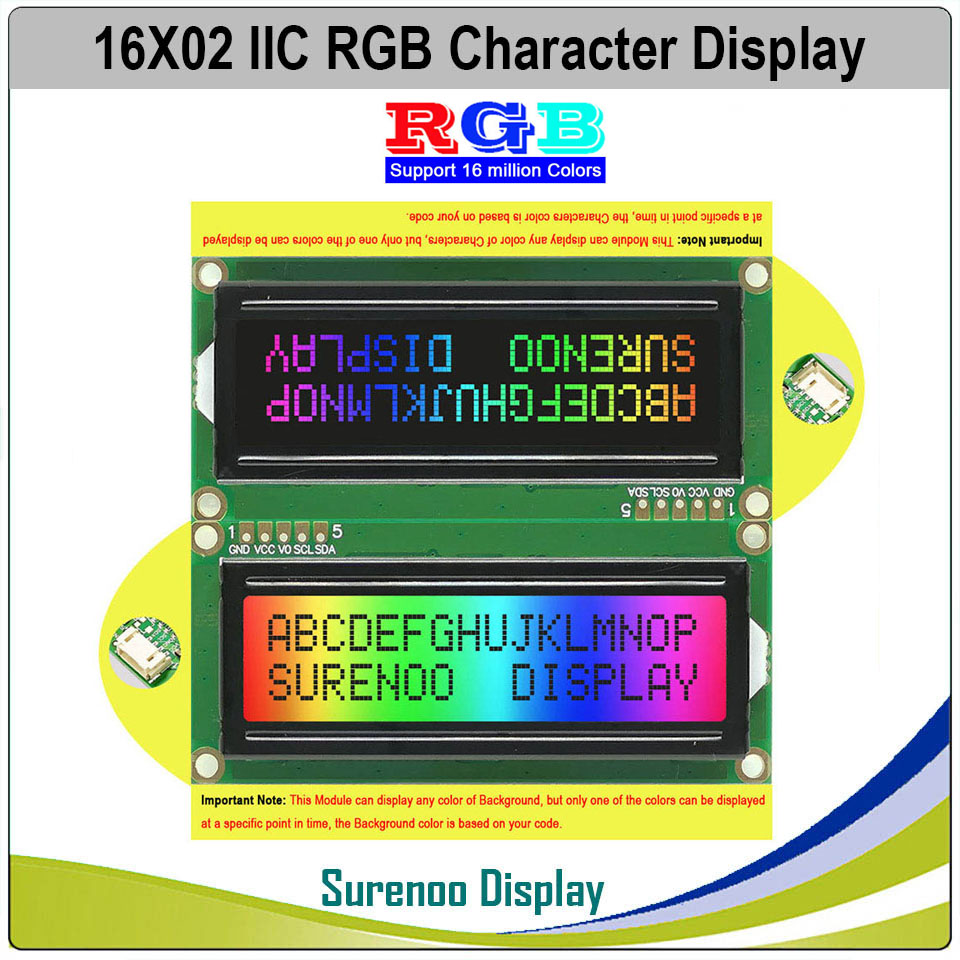 Lcd 1602 - Grove 162 16X2 1602 3,3-5 В