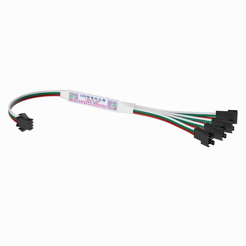 Ws2812B - Мини-усилитель сигнала, повторитель, 3-контактный удлинительный кабель
