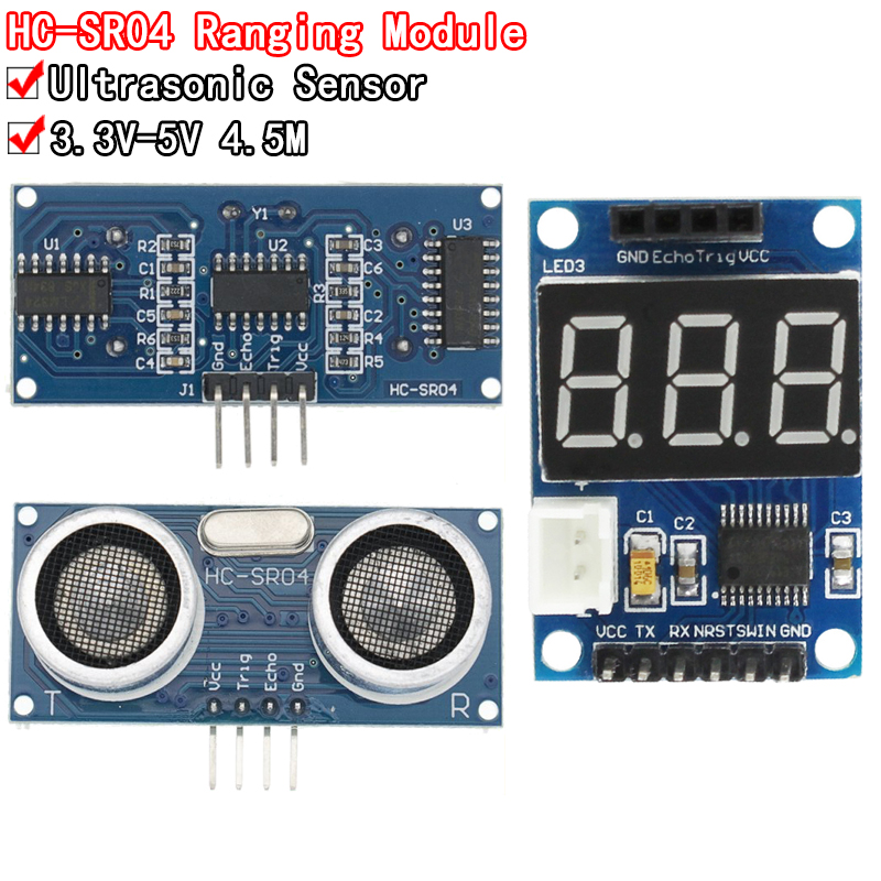 Ultrasonic Sensor Hc-Sr04 - Ультразвуковой датчик HC-SR04 HCSR04 в мир