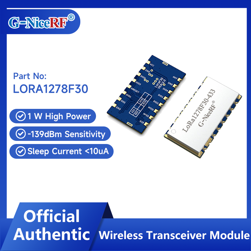 Lora Sx1278 - G-NiceRF | LoRa1278F30 1 Вт высокой