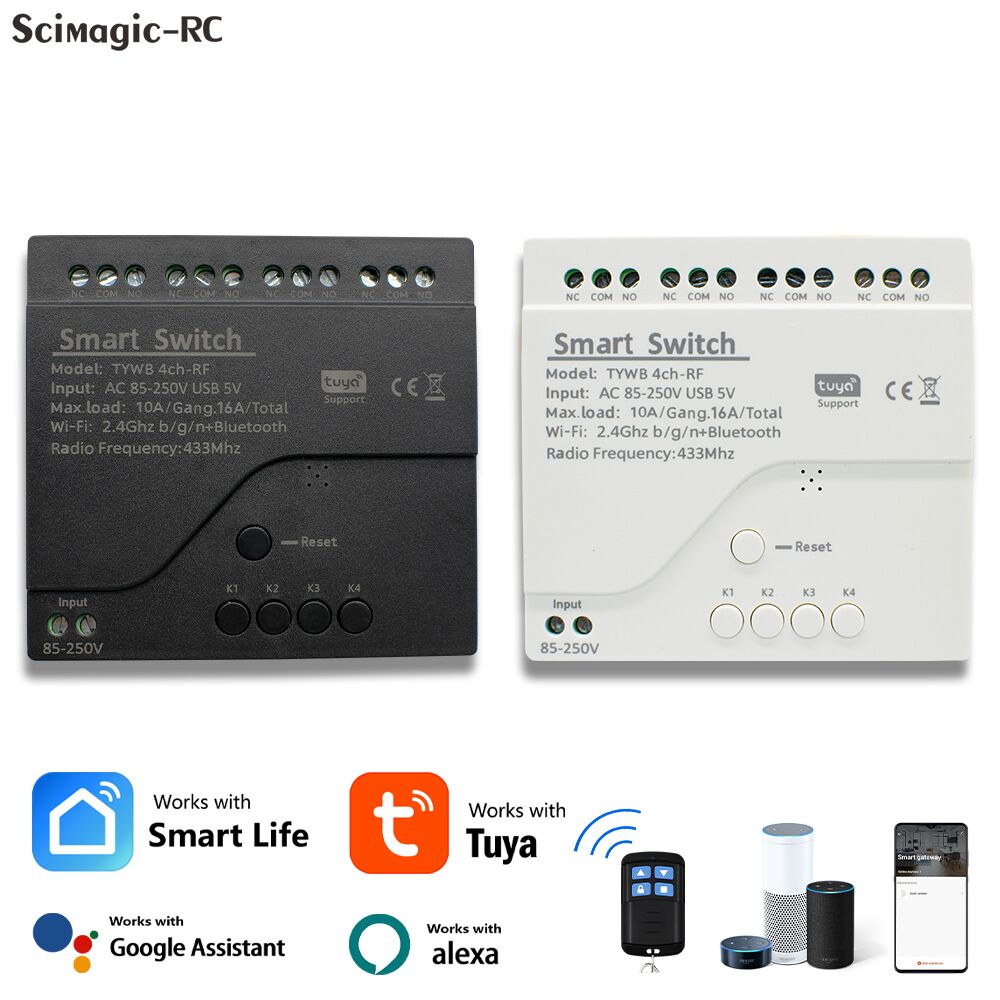 Relay Module 4 Channel - 4-канальный модуль Tuya Smart Wi-Fi, 12