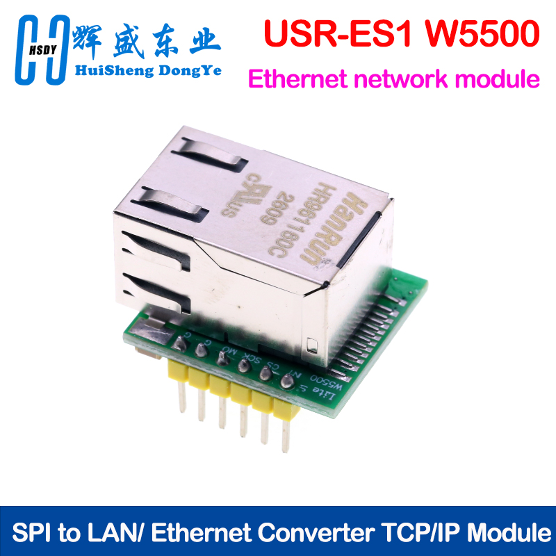 Ethernet W5500 - Модуль Ethernet USR-ES1 W5500: преобразование SPI