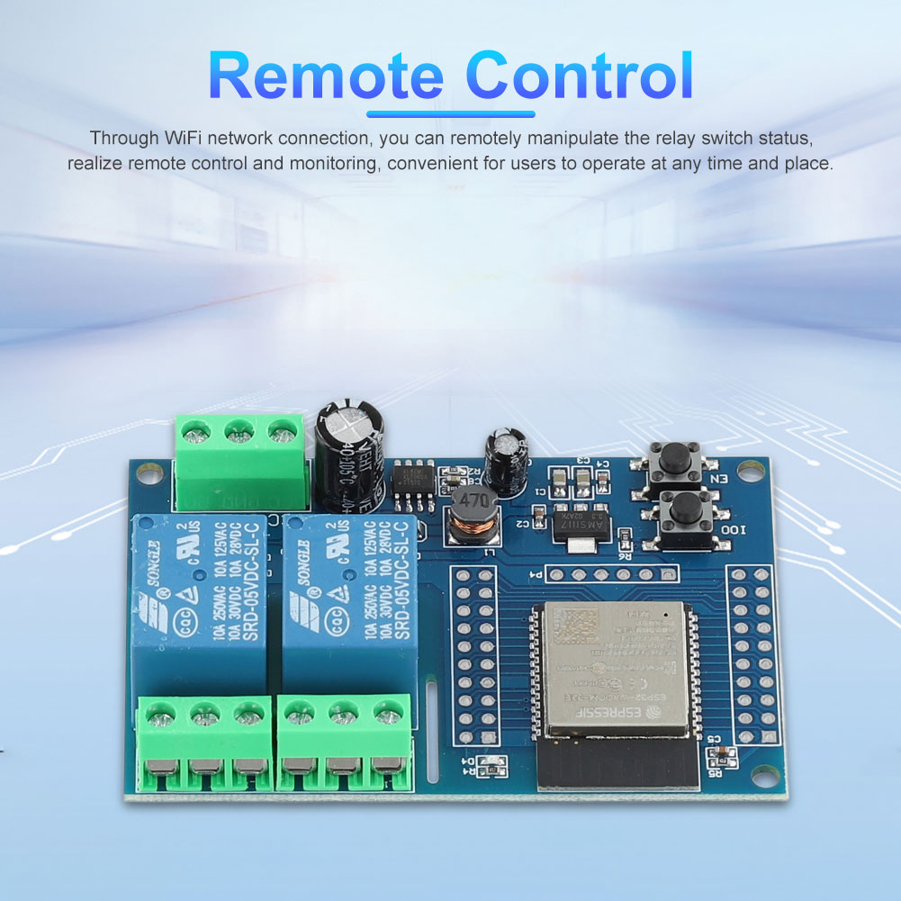 Relay Module 1 Channel - ESP32 WIFI Bluetooth-совместимый релейный модуль BLE