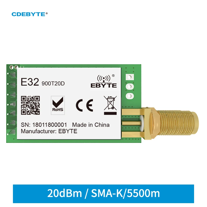Lora Sx1278 - Ebyte E32-900T20D V8 LoRa 868 МГц
