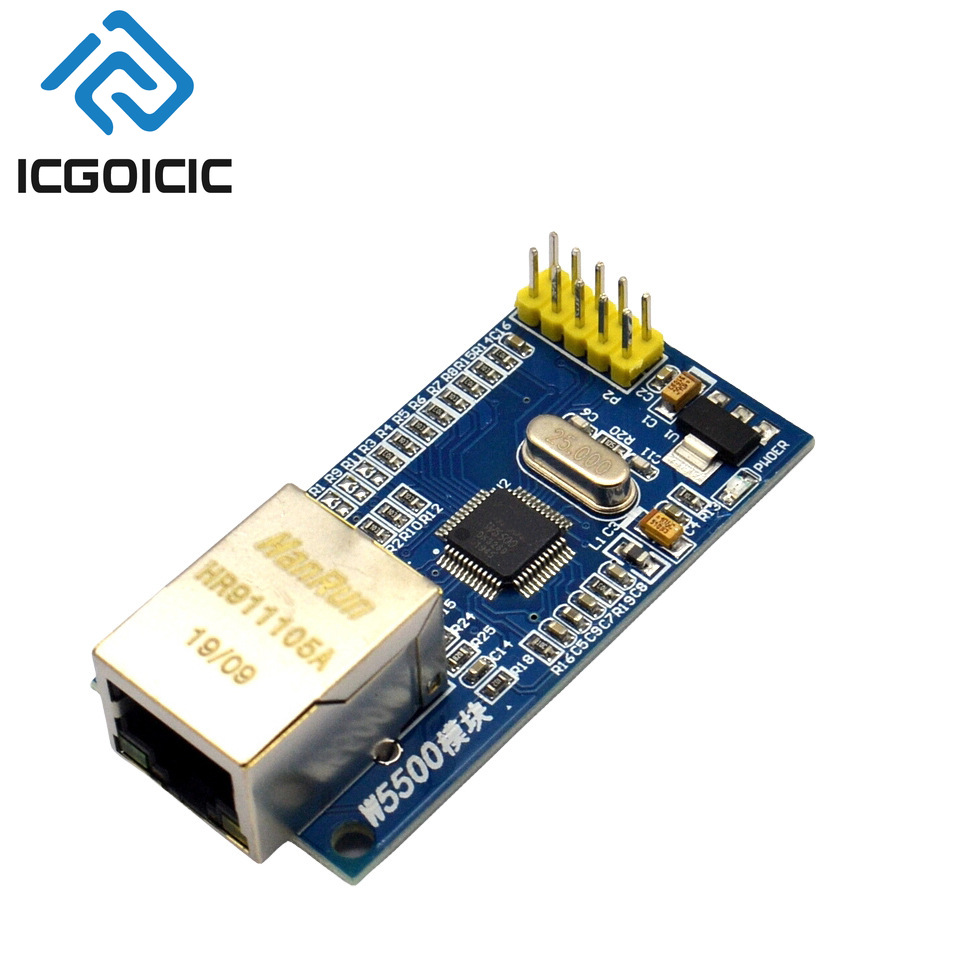 Ethernet W5500 - Модуль Ethernet W5500 — проводной TCP/IP,