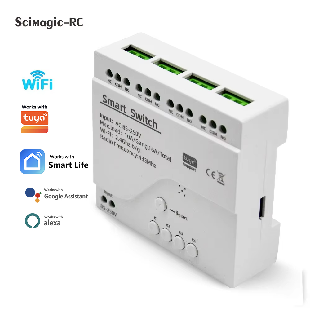 Relay Module 4 Channel - Умный 4-канальный релейный модуль для домашней