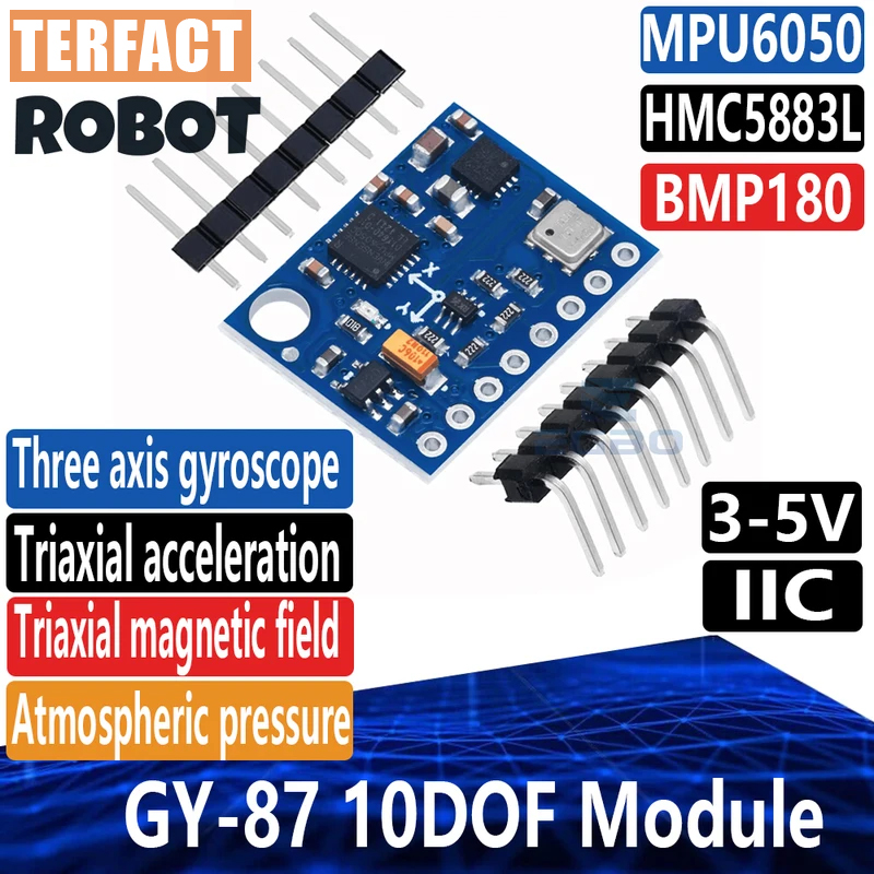 Mpu6050 - 1~5 шт. модуль GY-87 10DOF MPU6050