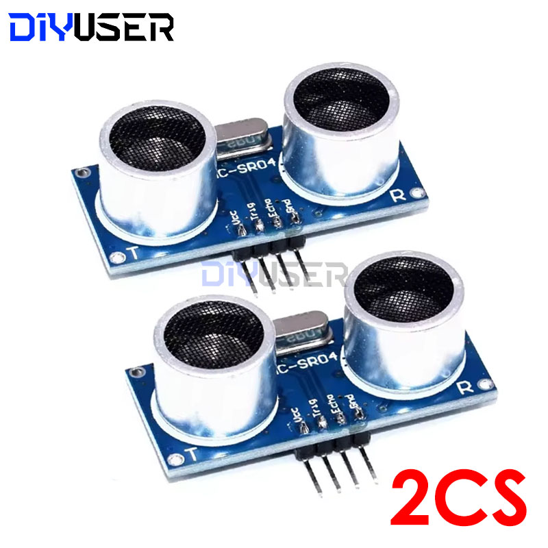 Ultrasonic Sensor Hc-Sr04 - DIYUSER 2 шт. Ультразвуковой модуль HC-SR04: