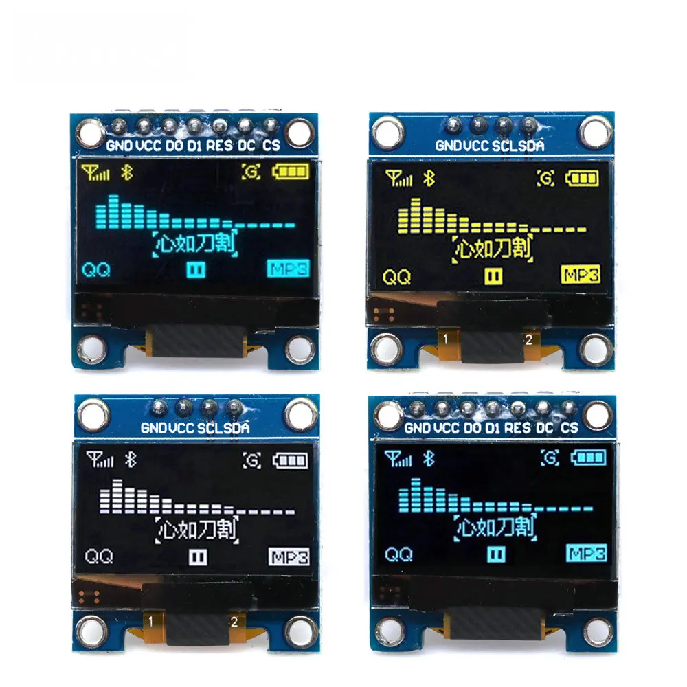 Oled Display 0.96 - Высококонтрастный OLED-дисплей 0,96 дюйма SSD1306 -