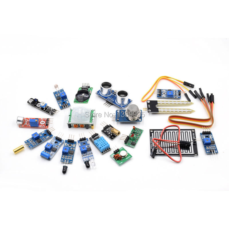 Ultrasonic Sensor Hc-Sr04 - 16 видов комплекта сенсорных модулей для