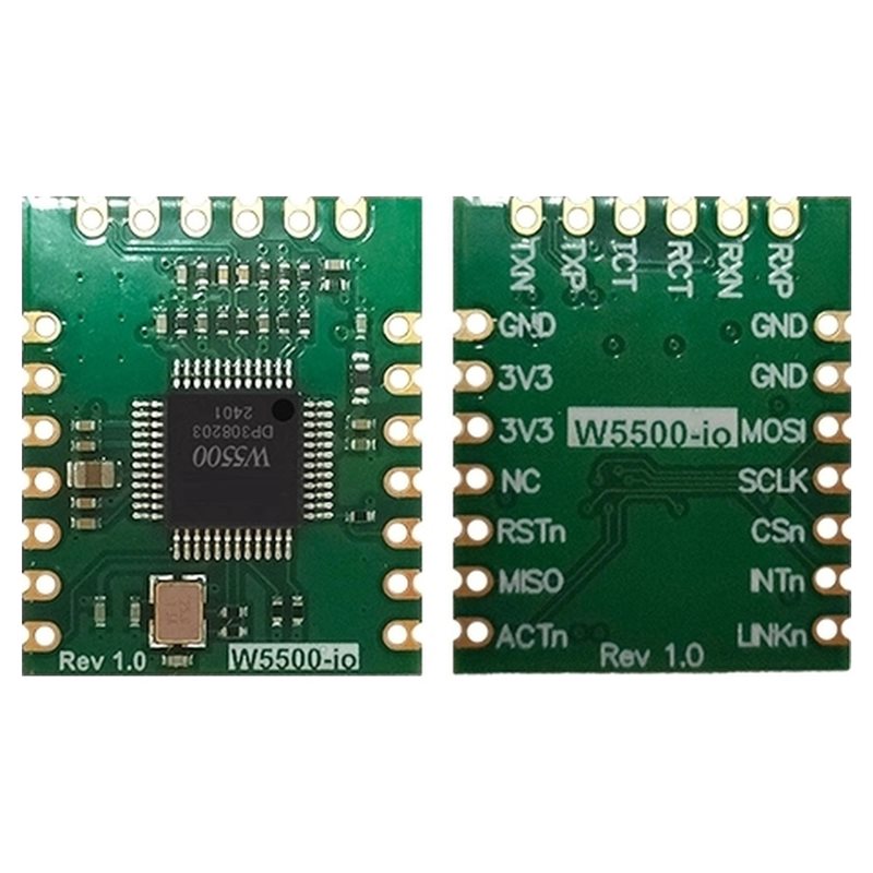 Модуль Ethernet M11K-W5500-Io, – обзор и цена Ethernet W5500