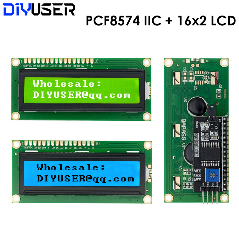 LCD-модуль 1602 с синим/желто- – обзор и цена Lcd 1602