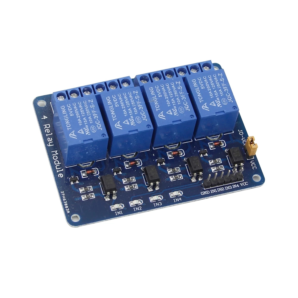 5 в 12 в 1 2 4 6 8-канальный р – обзор и цена Relay Module 4 Channel