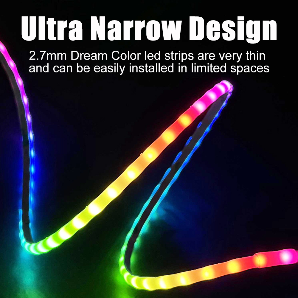 Ультраузкая светодиодная лента – обзор и цена Neopixel