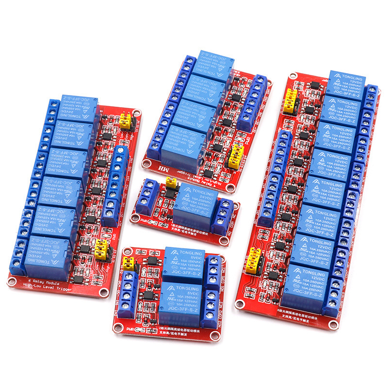 1/2/4/8-канальный релейный мод – обзор и цена Relay Module 4 Channel