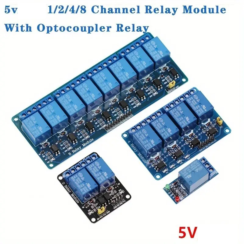2 шт., 1/2/4/8 канальный релей – обзор и цена Relay Module 4 Channel