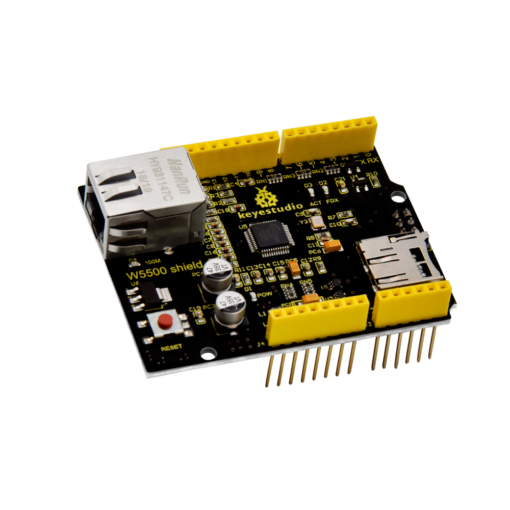 Плата расширения управления Et – обзор и цена Ethernet W5500