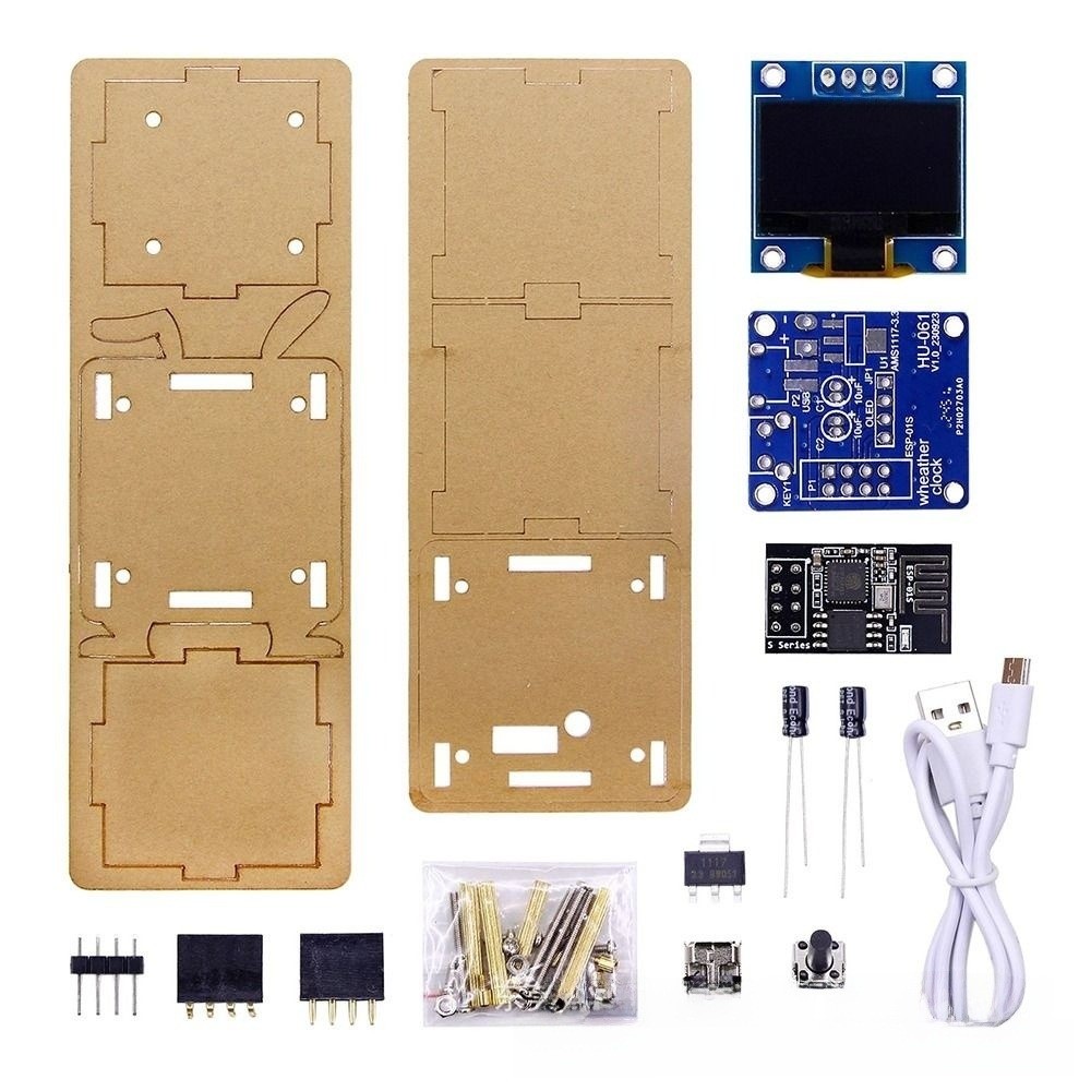 Комплект цифровых часов с OLED – обзор и цена Oled Display 0.96