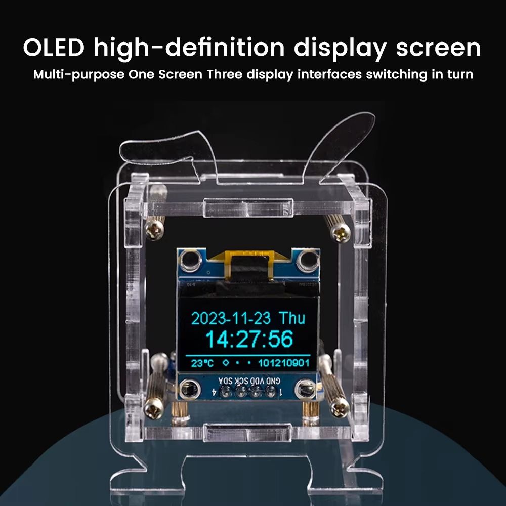 Комплект цифровых часов с OLED – обзор и цена Oled Display 0.96