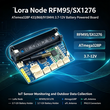 433/868/915 МГц LoRa-узел с RF – обзор и цена Lora Rfm95