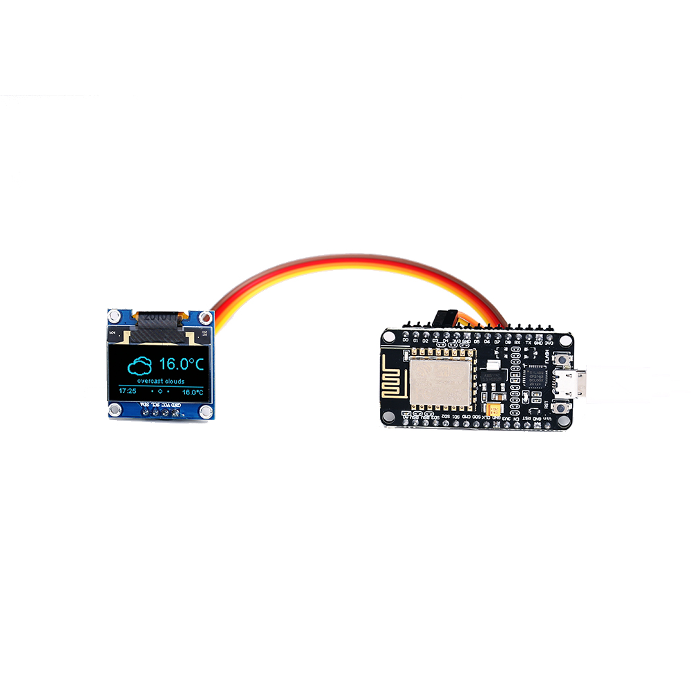 Метеостанция ESP8266, набор «с – обзор и цена Oled Display 0.96