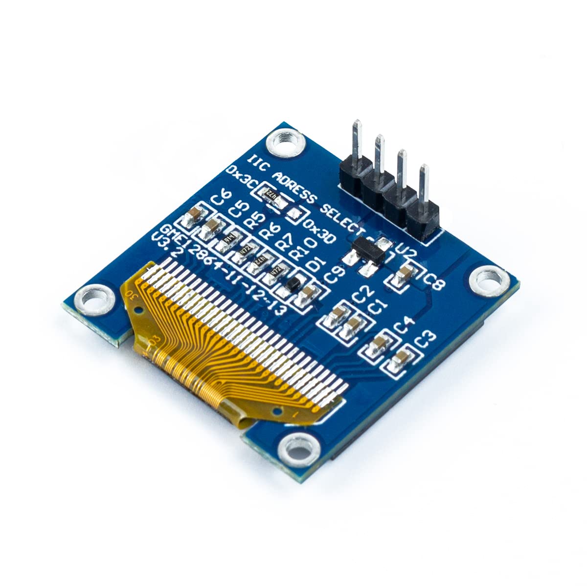 0,96-дюймовый OLED-дисплей I2C – обзор и цена Oled Display 0.96