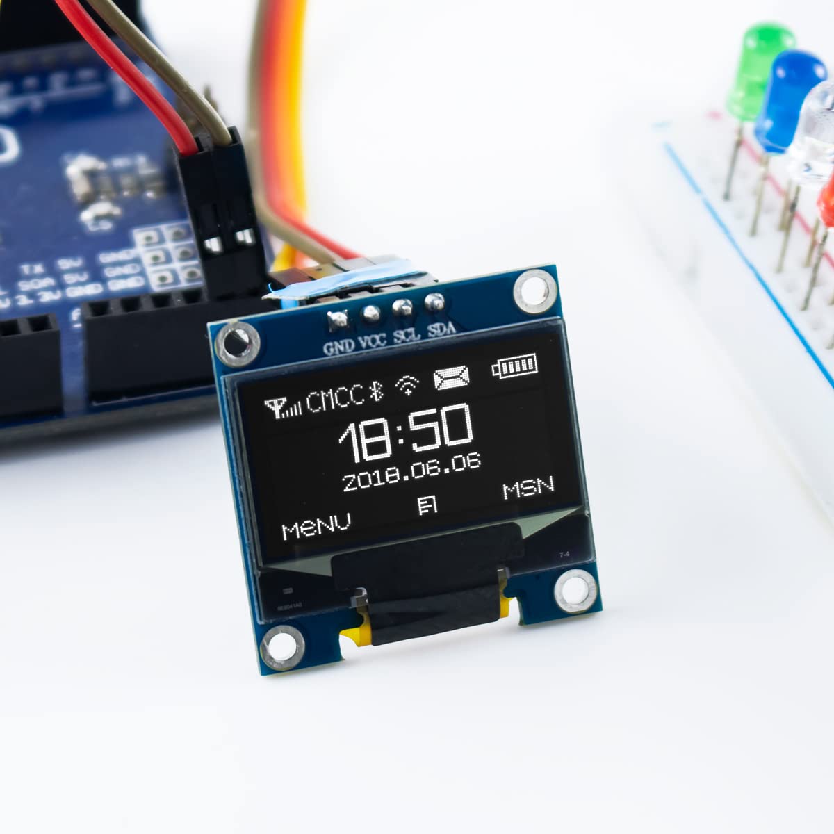 0,96-дюймовый OLED-дисплей I2C – обзор и цена Oled Display 0.96