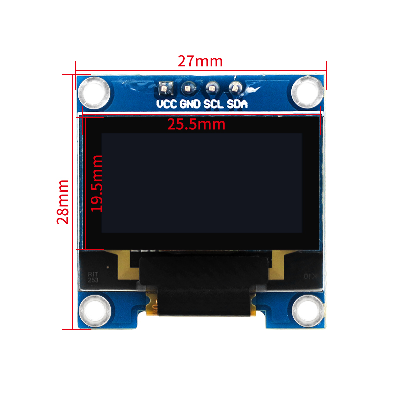 0,96-дюймовый OLED SSD1306 I2C – обзор и цена Oled Display 0.96
