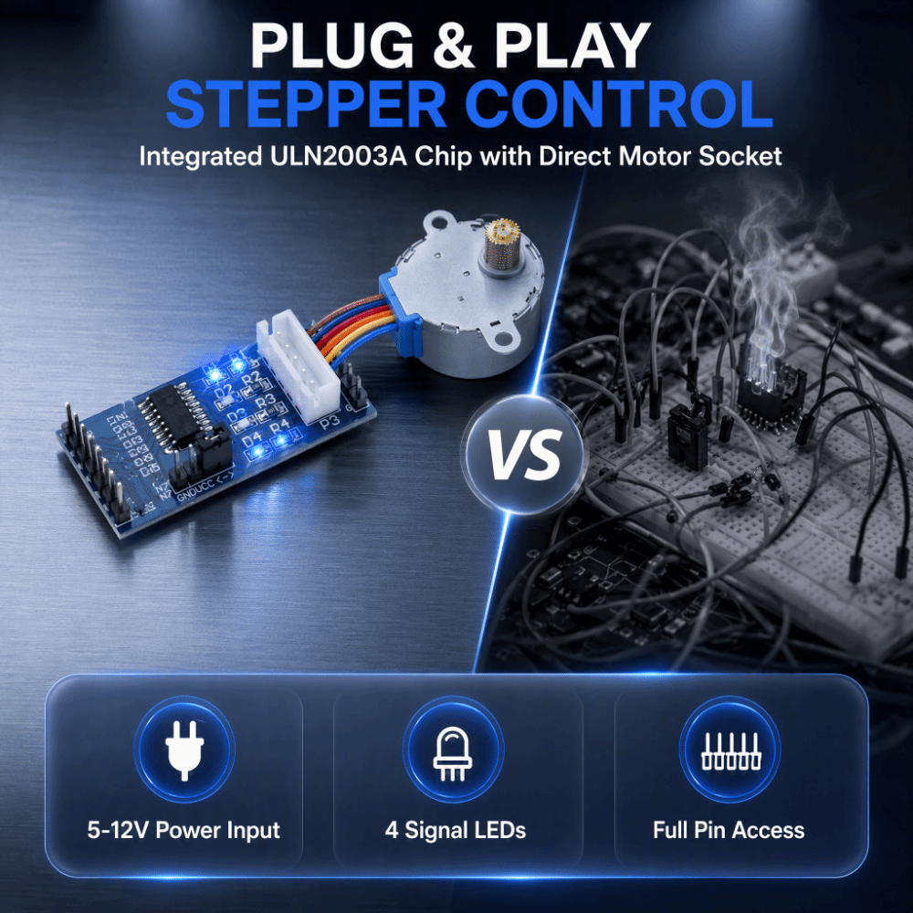 5 шт. плата драйвера шагового  – обзор и цена Stepper Motor 28Byj