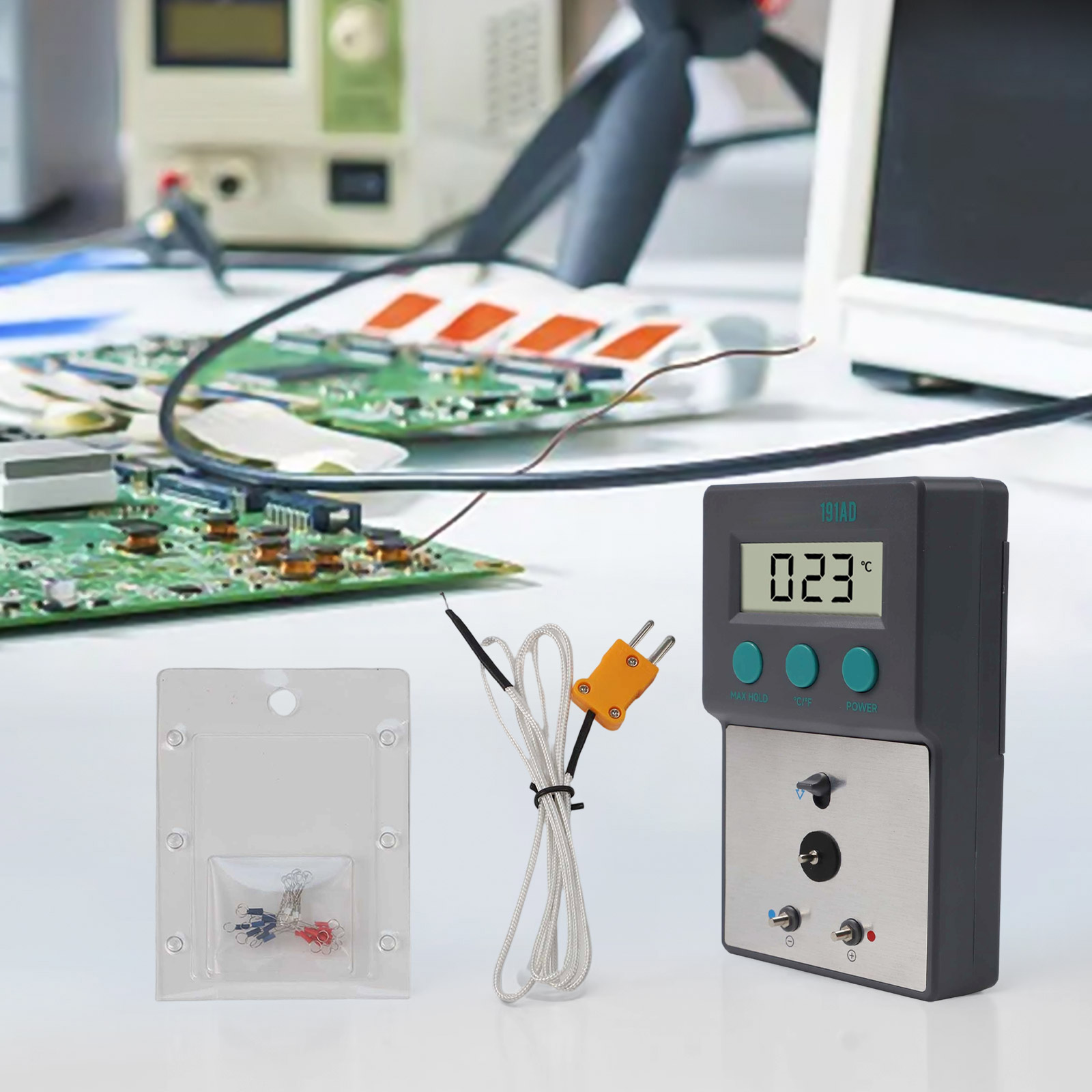 Термометр для паяльника LF191A – обзор и цена Soldering Iron Temperature Probe