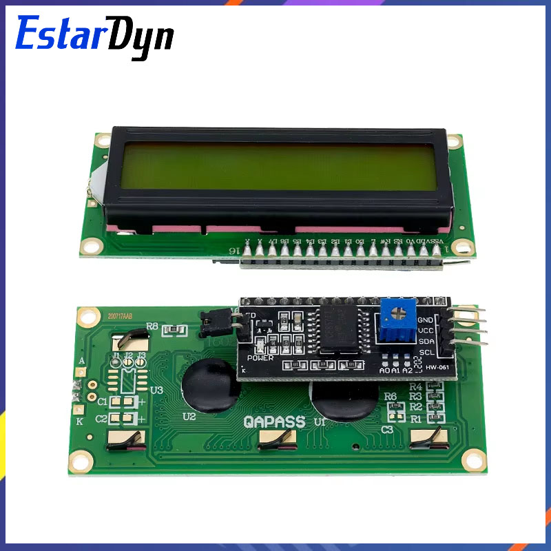 LCD-модуль 1602 с синим/желто- – обзор и цена Lcd 1602