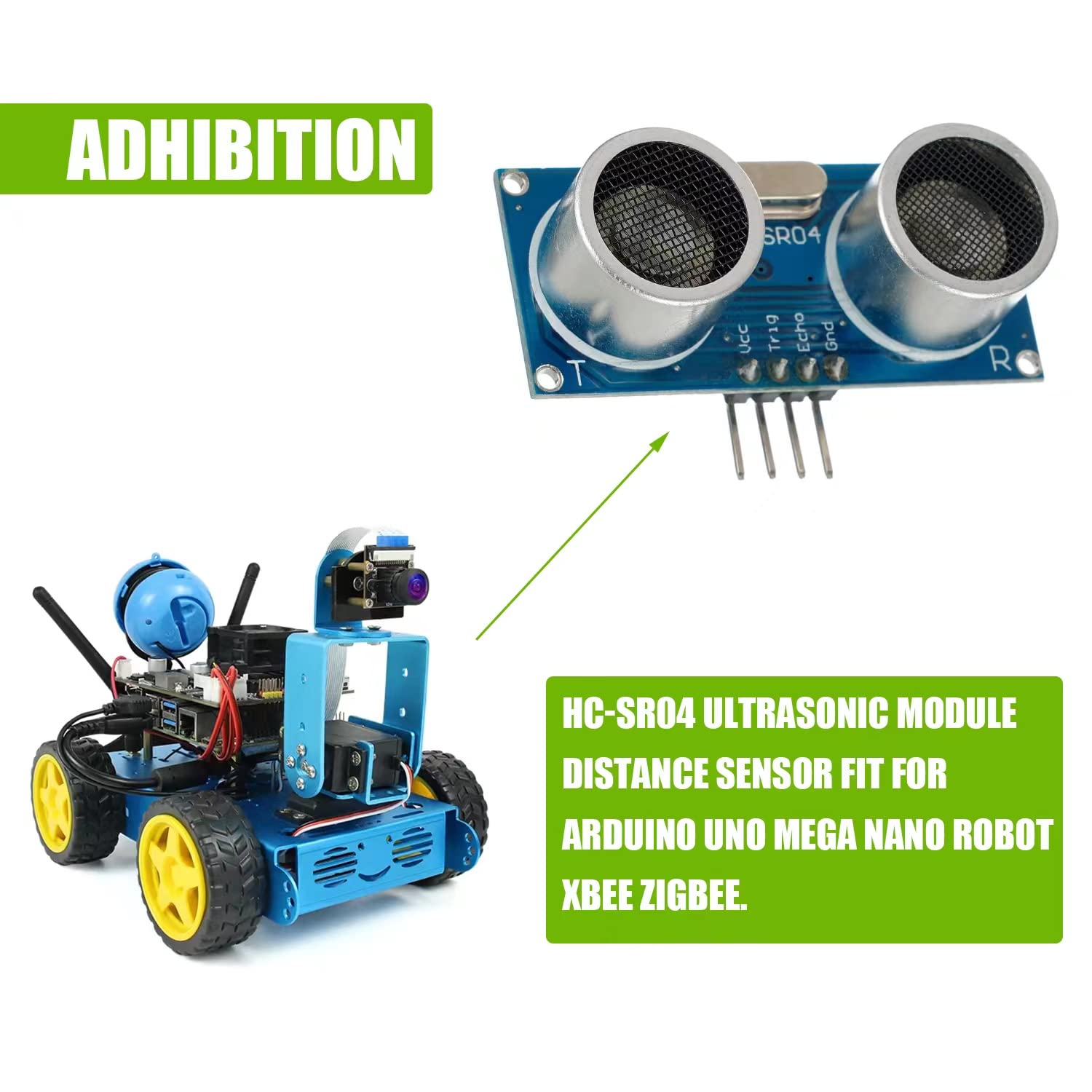 10 шт. HC-SR04 модуль расстоян – обзор и цена Ultrasonic Sensor Hc-Sr04