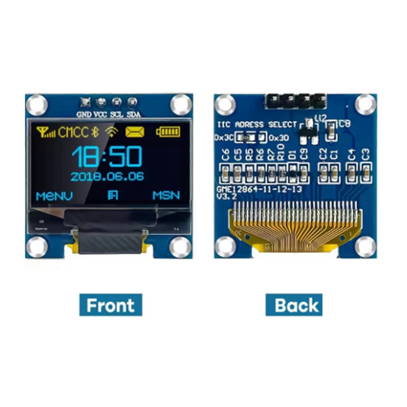 0,96-дюймовый OLED-дисплей I2C – обзор и цена Oled Display 0.96