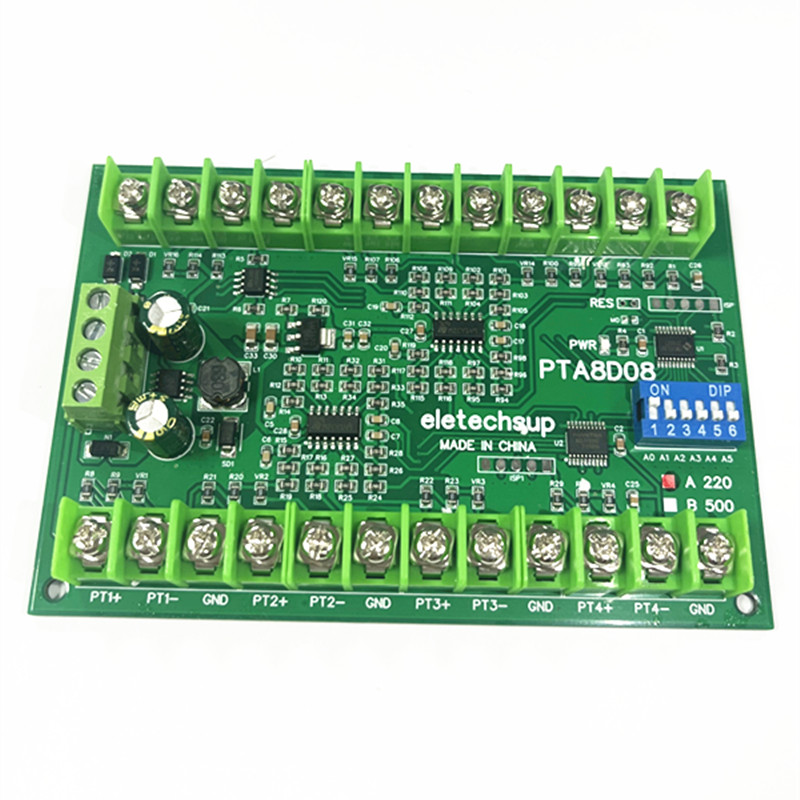 PTA8D08 8AI RS485 Аналоговый в – обзор и цена Ds18B20