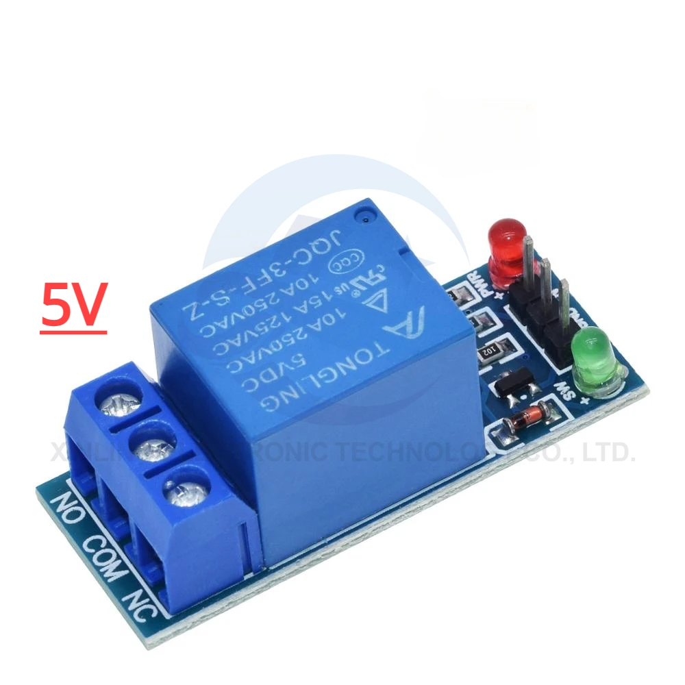 Модуль реле 5/12В на 1/2/4/6/8 – обзор и цена Relay Module 1 Channel