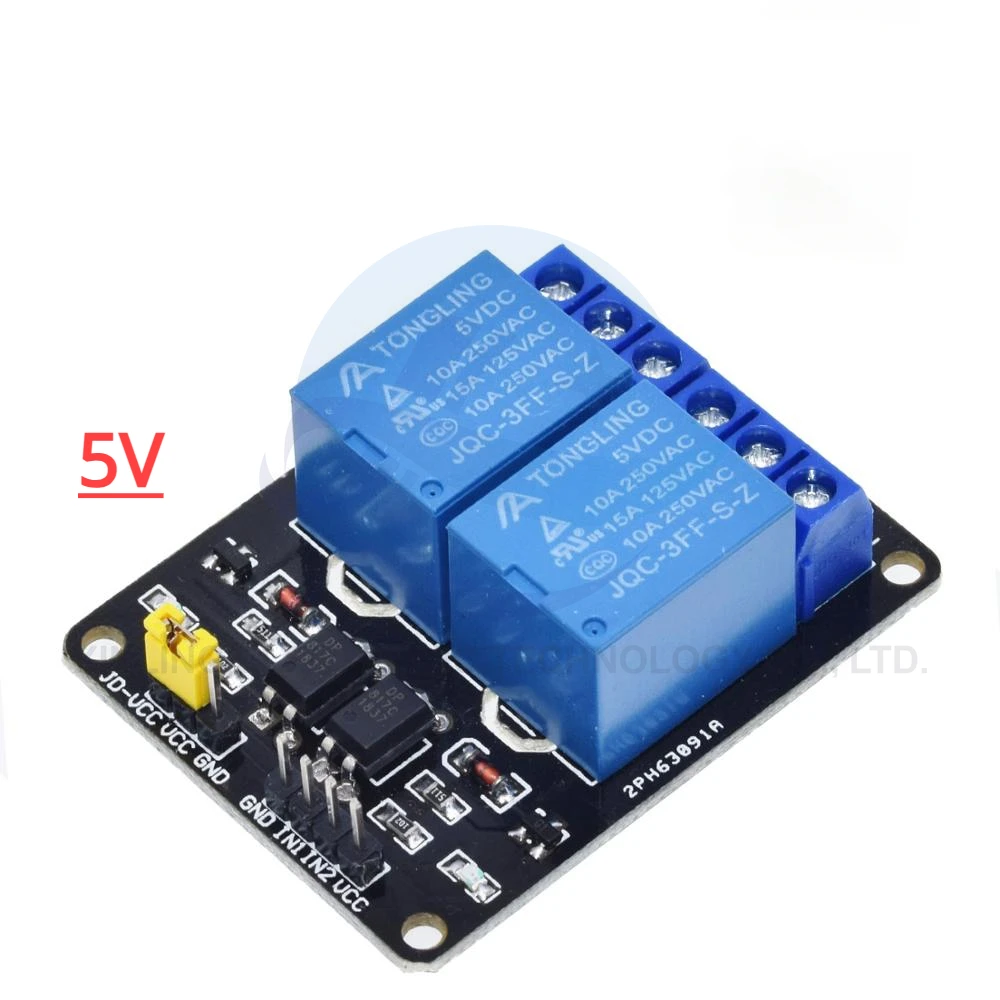 Модуль реле 5/12В на 1/2/4/6/8 – обзор и цена Relay Module 1 Channel