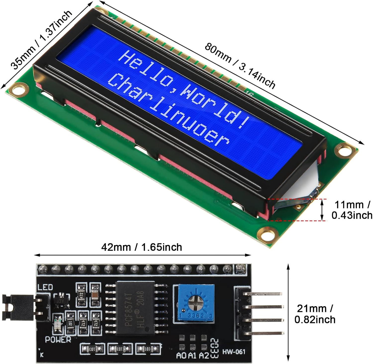 1 комплект модуля 1602 LCD 20* – обзор и цена Lcd 1602