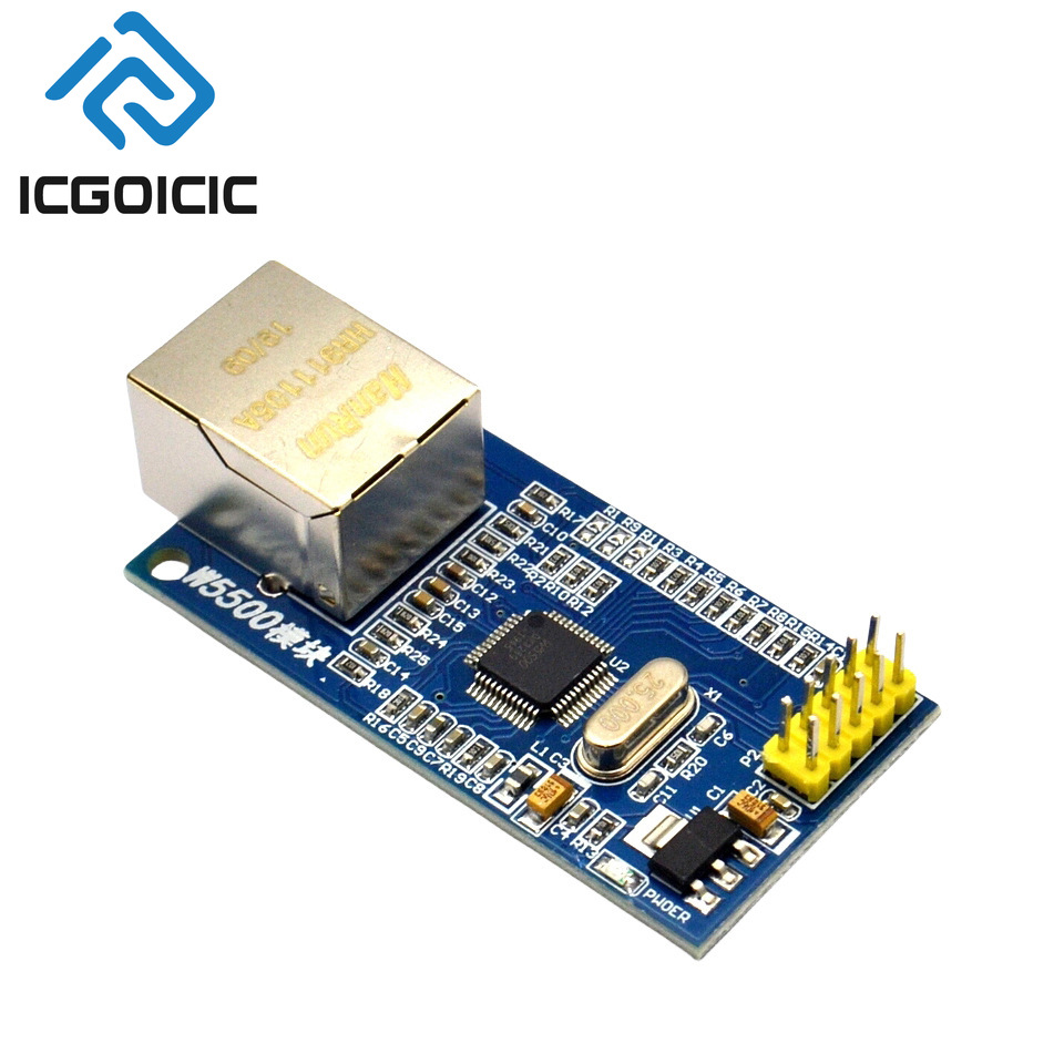 Модуль Ethernet W5500 — провод – обзор и цена Ethernet W5500