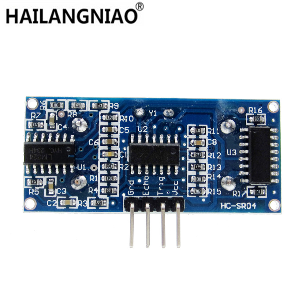1 лот = 5 шт. HC-SR04 ультразв – обзор и цена Ultrasonic Sensor Hc-Sr04