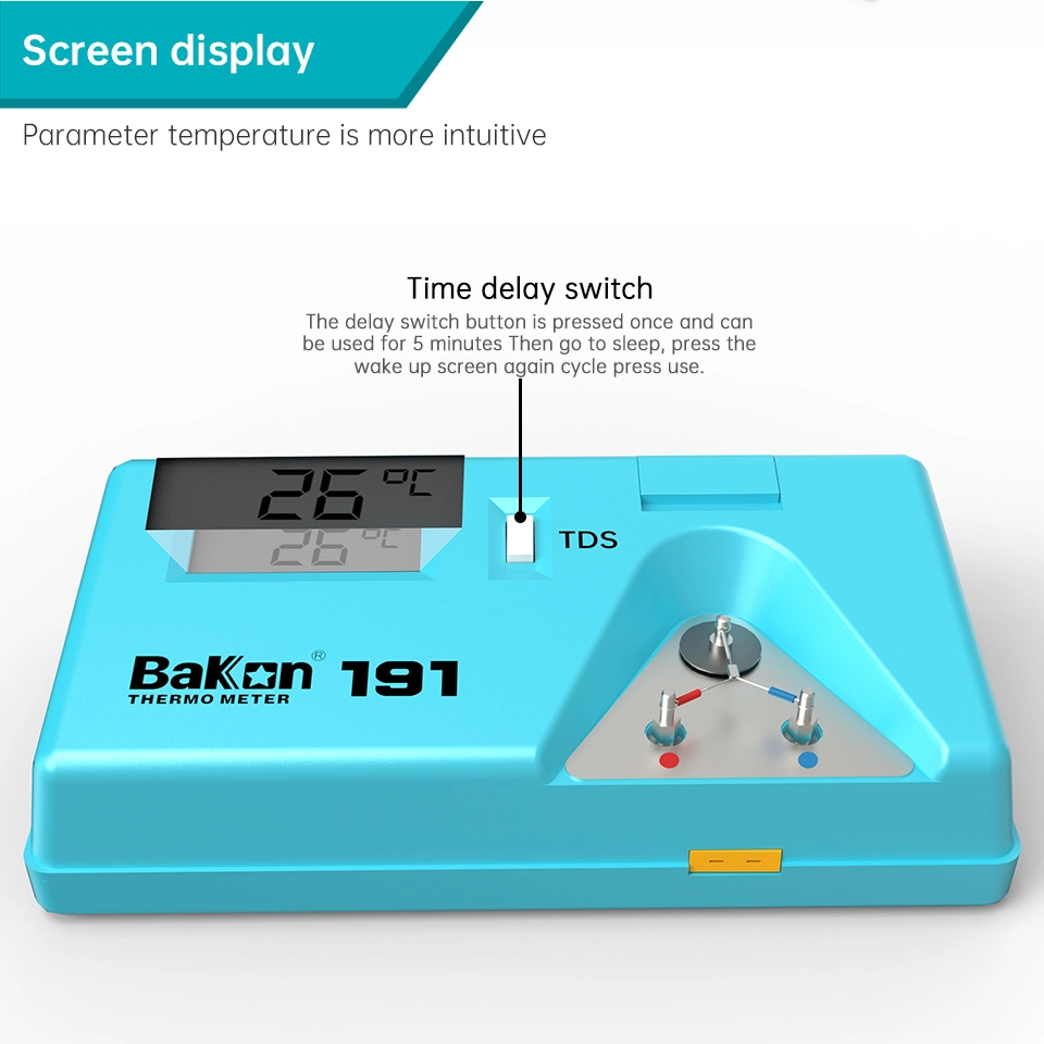 Тестер жал паяльника Bakon BK1 – обзор и цена Soldering Iron Temperature Probe