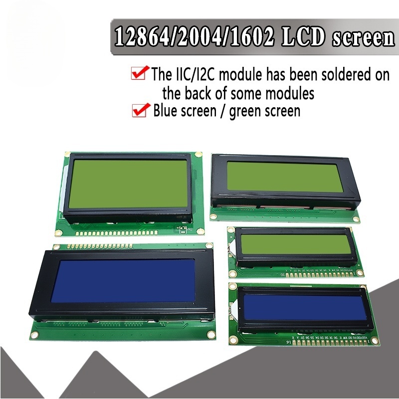 Модуль LCD 1602 2004 с сине-зе – обзор и цена Lcd 1602