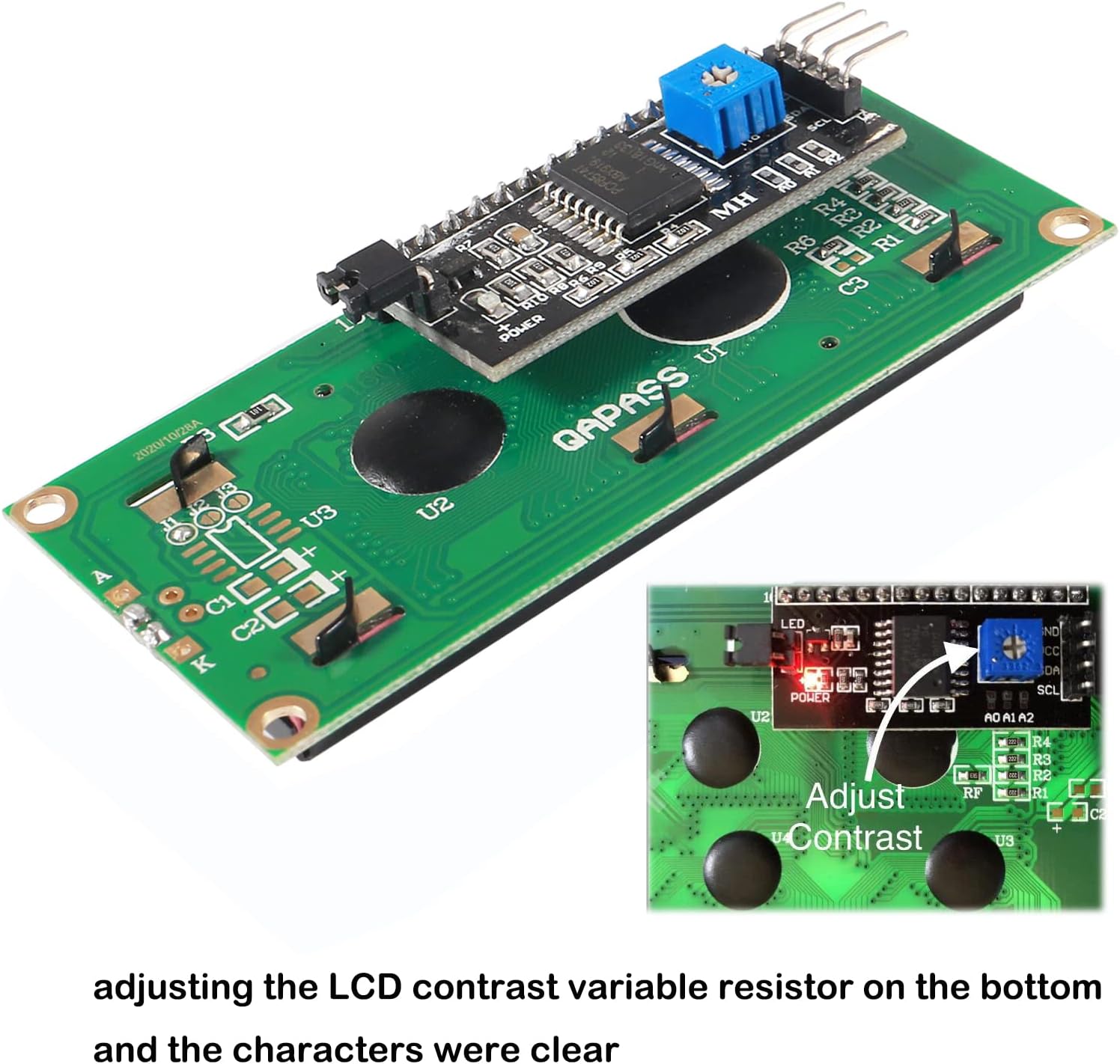 Модуль синей подсветки с после – обзор и цена Lcd 1602