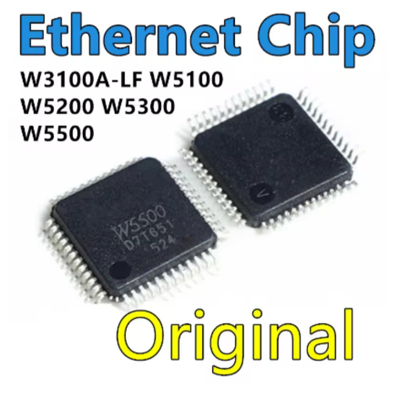 Микросхема W3100A-LF W5100 W52 – обзор и цена Ethernet W5500