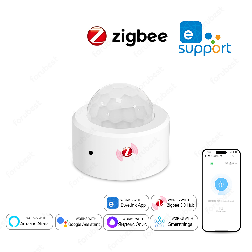 Zigbee 3,0 датчик движения чел – обзор и цена Pir Motion Sensor