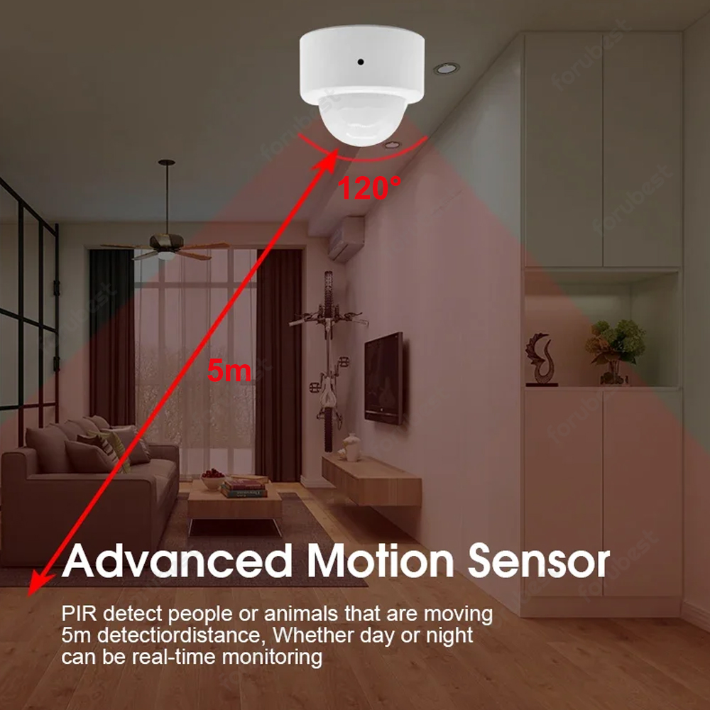Zigbee 3,0 датчик движения чел – обзор и цена Pir Motion Sensor