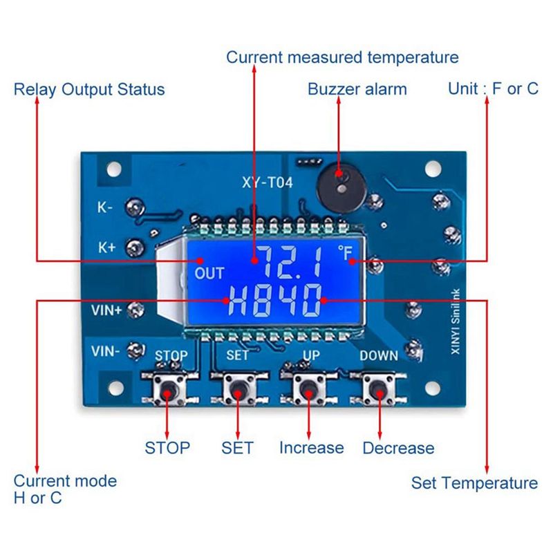 DT17 2X 12В DC Цифровой контро – обзор и цена Thermocouple Module K Type