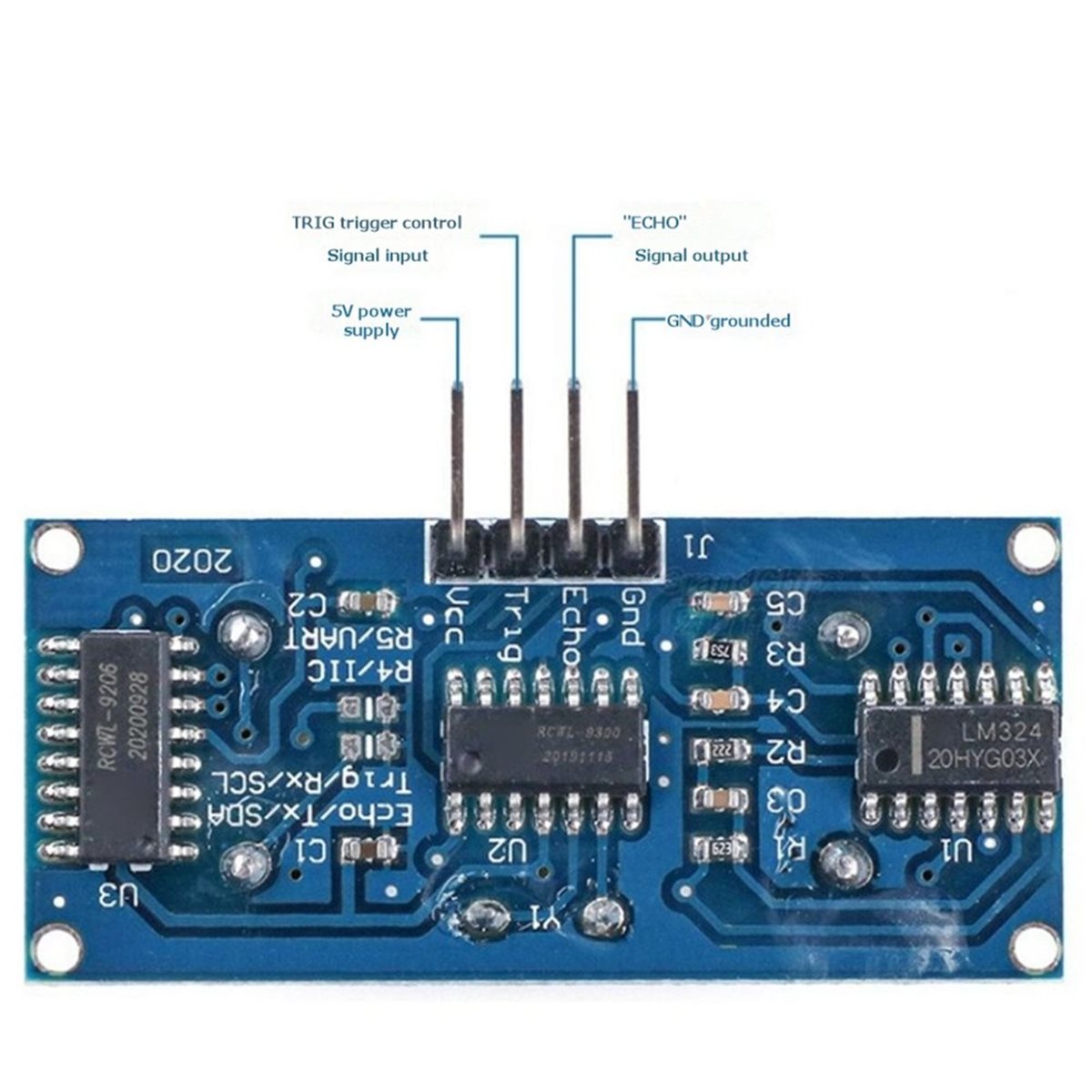 6 шт. ультразвуковых датчиков  – обзор и цена Ultrasonic Sensor Hc-Sr04