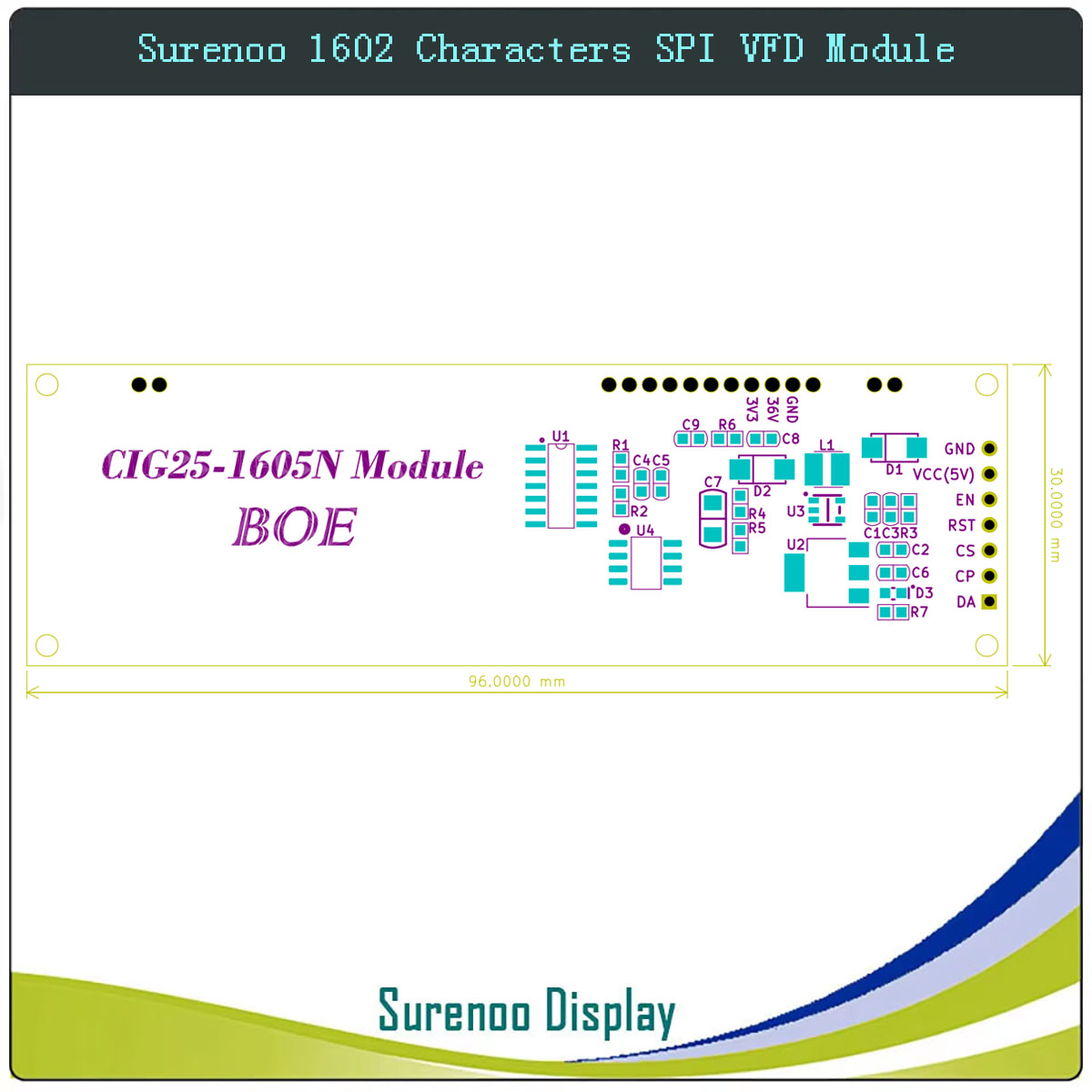Дисплейный модуль Surenoo 7P S – обзор и цена Lcd 1602