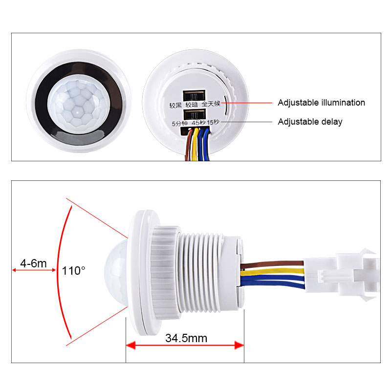 Датчик человеческого тела, дет – обзор и цена Pir Motion Sensor